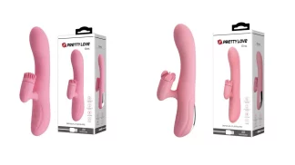 vibrator with rotary clitoral massage