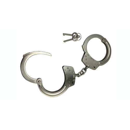 Genuine handcuffs carbonized steel