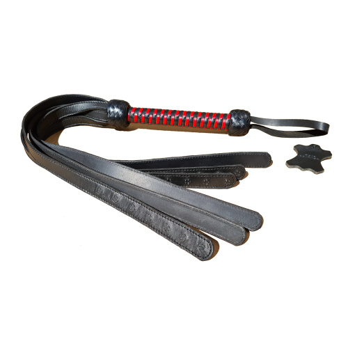 leather belt whip with spikes