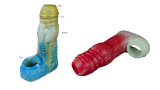 Dračí pouzdro penisu ovevřený prudloužení penisu
