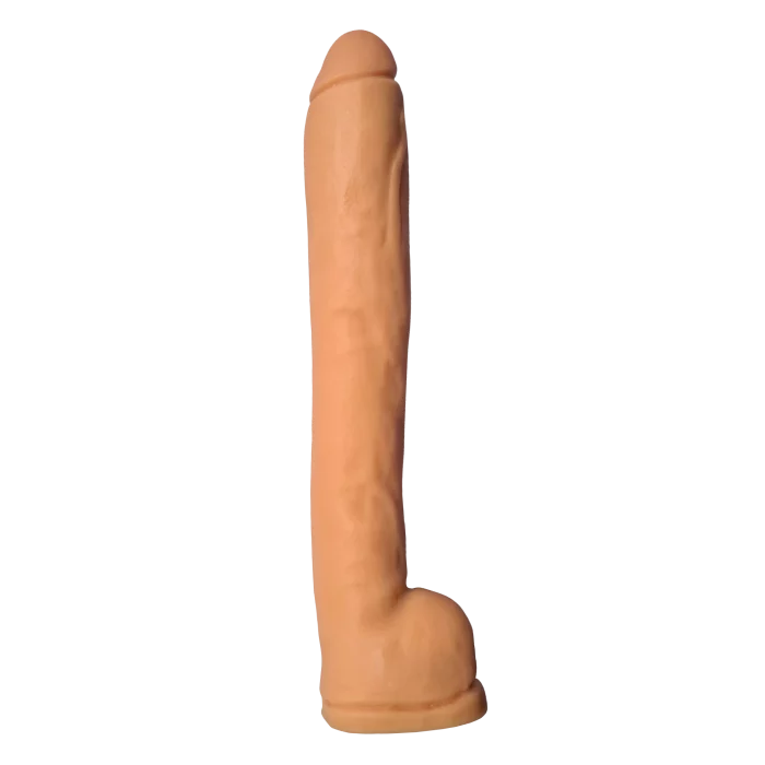 Obří dlouhé super měkké dildo