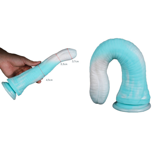 tentacle dildo octopus blue and white