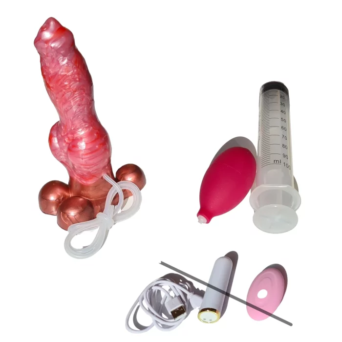 squirting vibrating dildo german shepherd