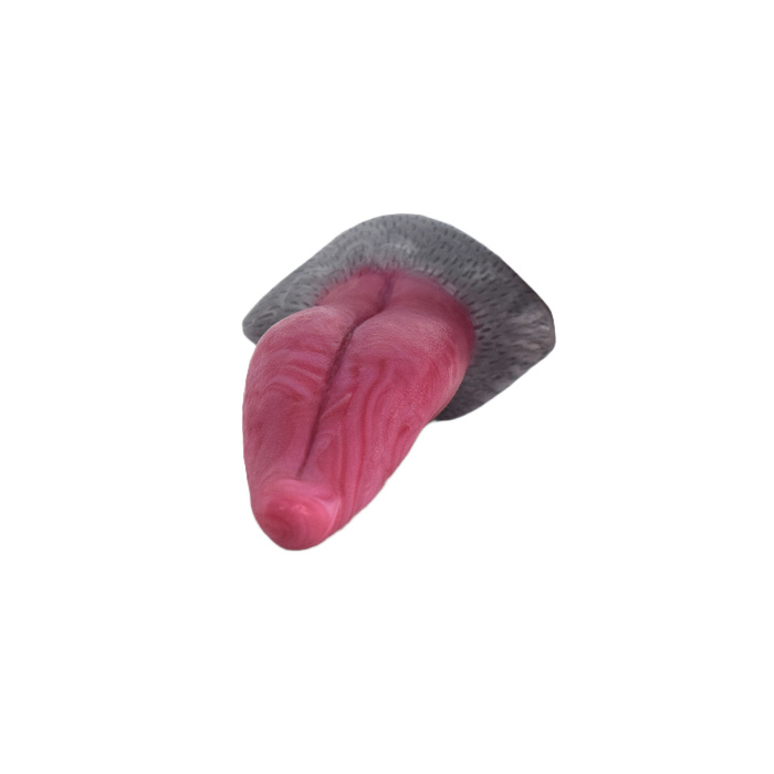 Kraví jazyk dildo červená
