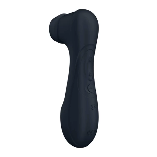 Satisfyer pro 2 generation 3 liquid air black app pulse clitoral vibrator for mobile