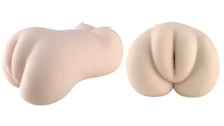 Großer realistischer Vagina-Brust-Hinweis