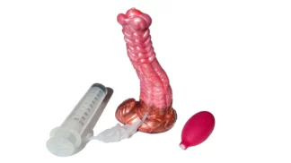 Dragon's Trunk Squirting Dildo Soft Silicone
