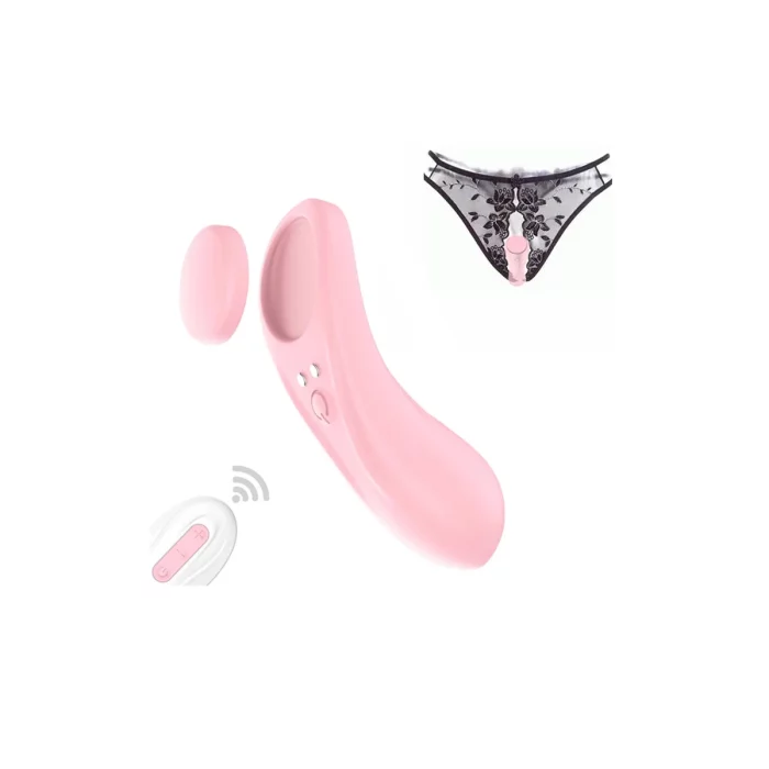 Byxvibrator med magnet, fjärrkontroll