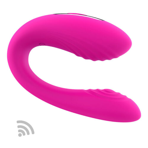 Diaľkovo ovládaný vibrátor na klitoris a bod G