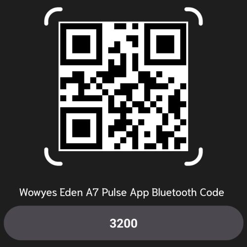 wowyes eden a7 pulse app bt code