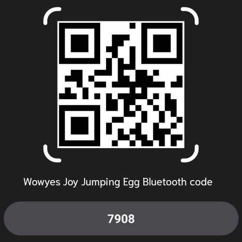 jumping egg bluetooth code