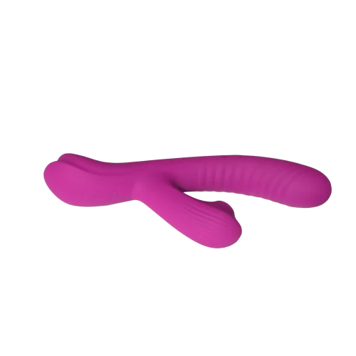 Dual Pulse Rabbit Clitoral and G-spot Vibrator Purple Love spice