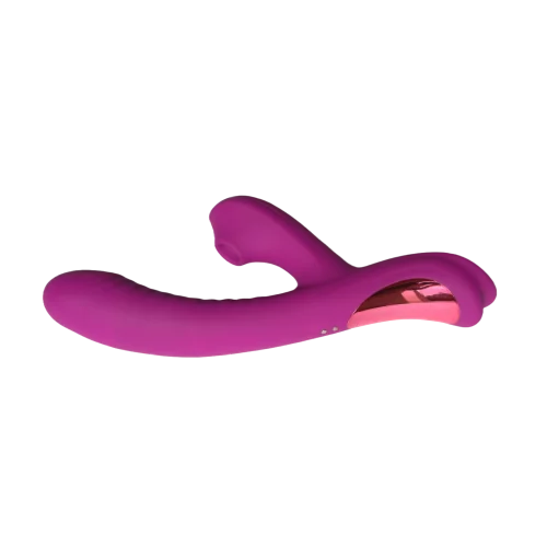 Dual Pulse Rabbit Clitoral and G-spot Vibrator Purple Love spice